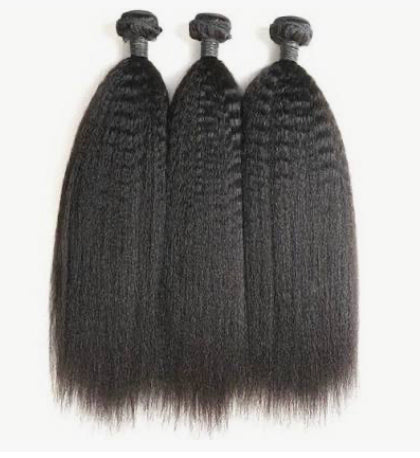 Relaxed Natural Hair Extensions