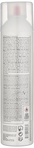 RUSK Designer Collection W8less Strong Hold Shaping and Control Hairspray, Provides Natural, Long-Lasting, Touchable Support, Texture and Maximum Shine, 10 Oz (Pack of 1)